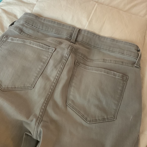 Old Navy Rock Star super skinny light grey size 8 - Picture 5 of 6